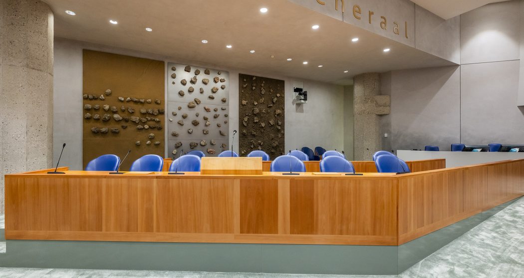 Tweede Kamer tijdelijke locatie vak K kabinet ministers – Tweede Kamer