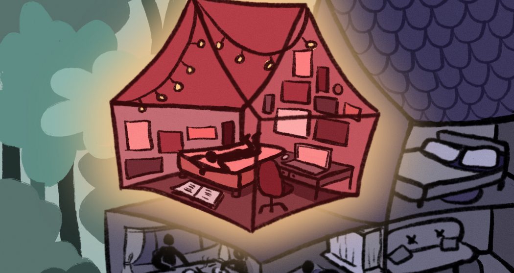 hospita inwonen studentenhuisvesting_illustratie_Josine Henneken