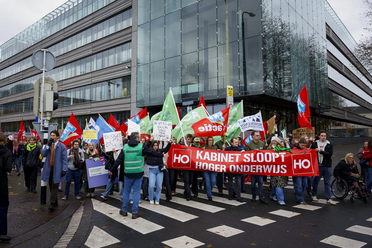 ministerie van financien-onderwijsprotest denhaag_ 25.11.2024_Daan Stam-43