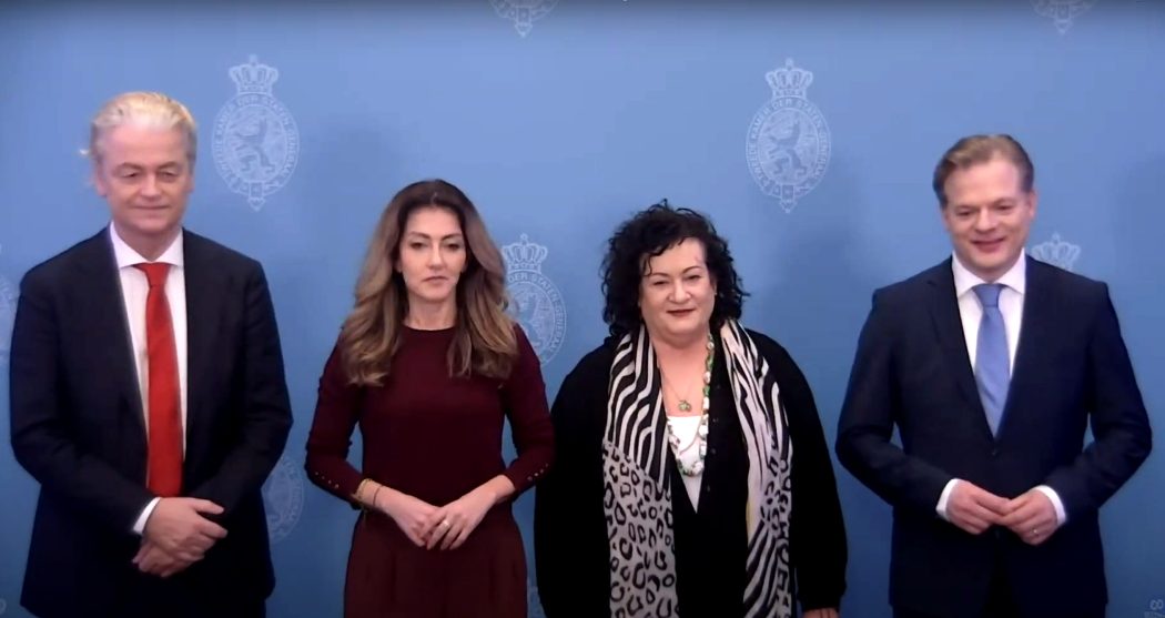 Persconferentie-kabinetsformatie-PVV-VVD-NSC-BBB_15052024-screenshot