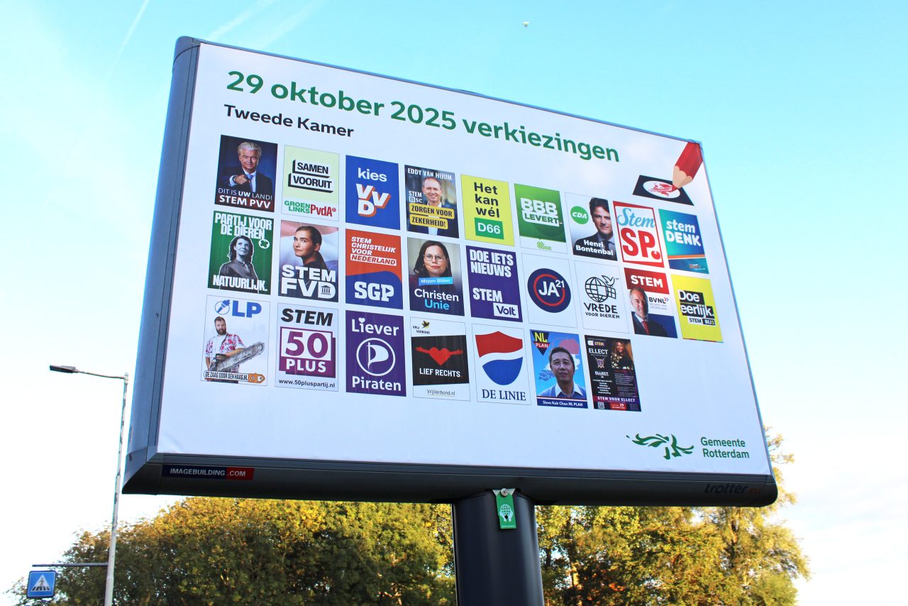 verkiezingsbord_partijen_verkiezingen_kralingse plas_29.10.2025_esther dijkstra