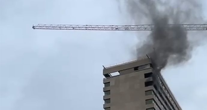 brand tinbergengebouw