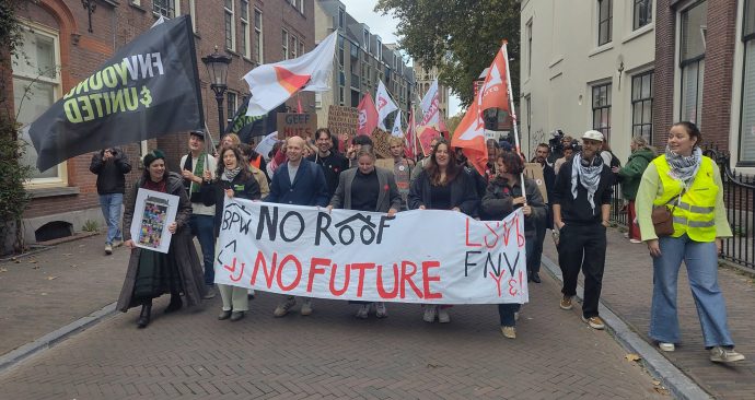 17-10-2025 woonprotest utrecht lsvb no roof no future – DUB