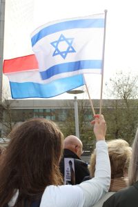 tegenprotest hoogleraar ontslag israel plaza spar Wieneke Gunneweg_1971