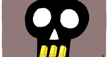 doodshoofd goud (EM)