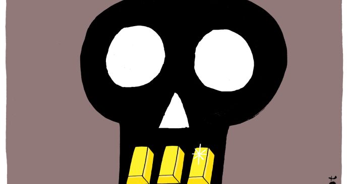 doodshoofd goud (EM)