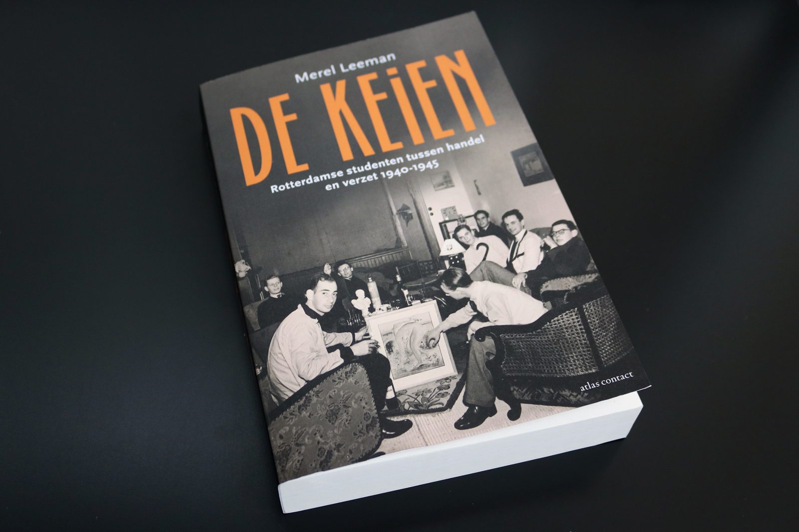 Merel Leeman_De Keien_boek_studenten_verzet_oorlog_Esther Dijkstra
