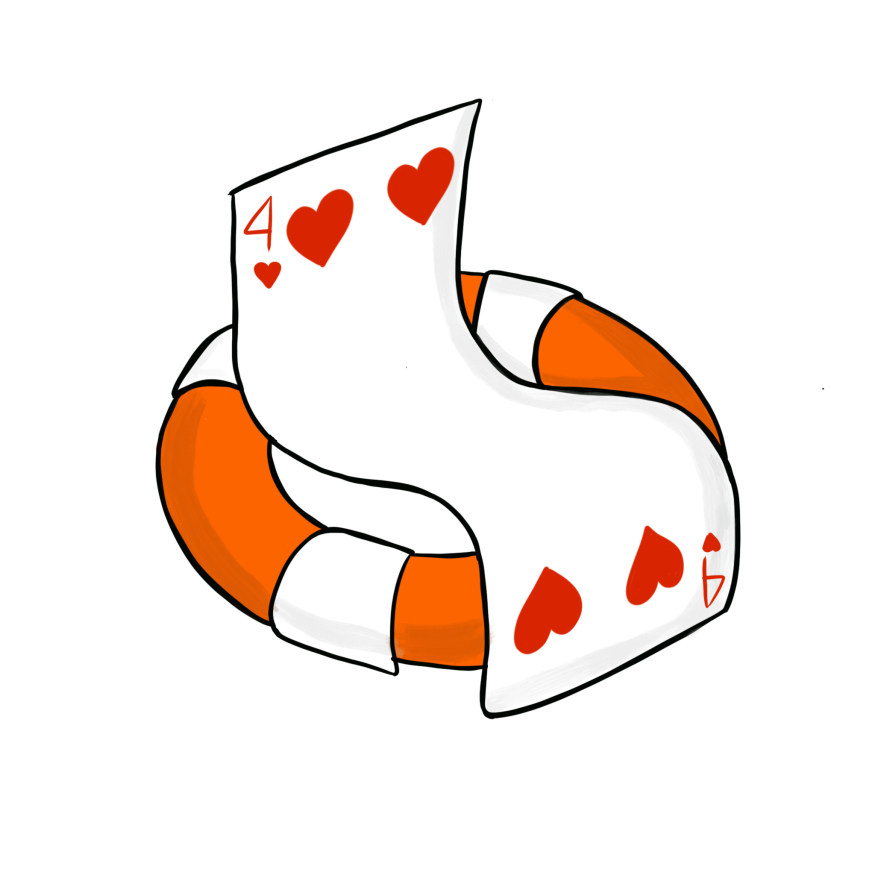 Strooisel Responsible_gambling verantwoord gokken_casino_addiction_card_2023_Francesca Mora
