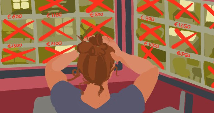 studenthuisvesting wooncrisis studentenhuis duur_stock illustratie_JosineHenneken