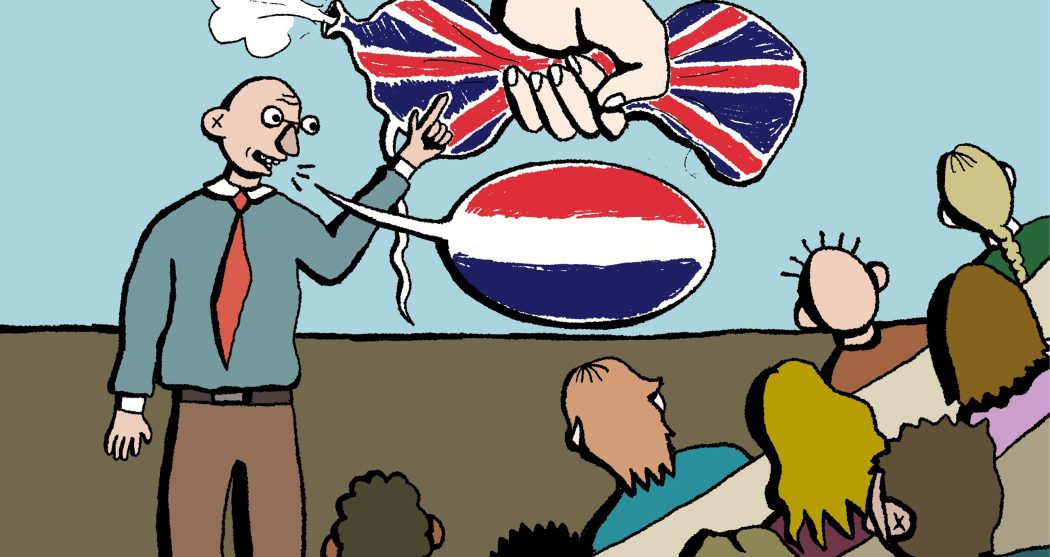 Internationale studenten engelse taal verdwijnen colleges in nederlands talking balloon english dutch_Eva Gombar Krishnan