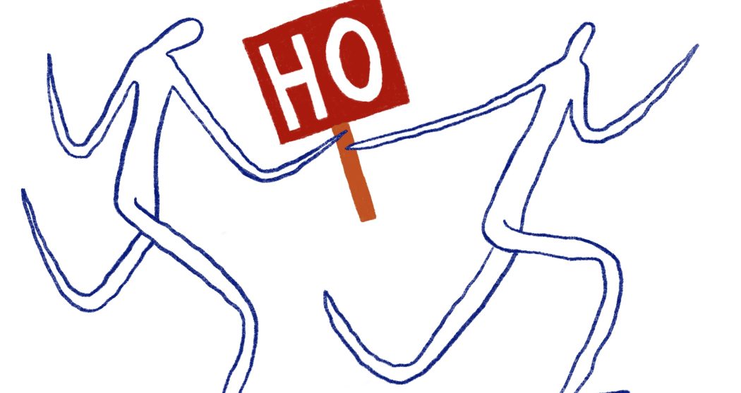 Estafette Staking Hoger Onderwijs HO protest bezuinigingen_Sonja Schravesande