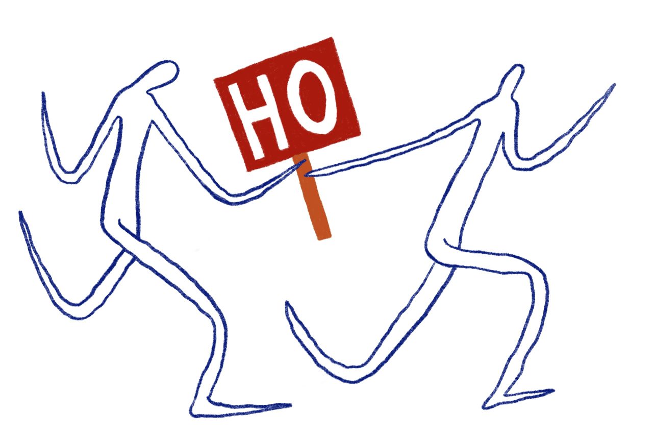 Estafette Staking Hoger Onderwijs HO protest bezuinigingen_Sonja Schravesande