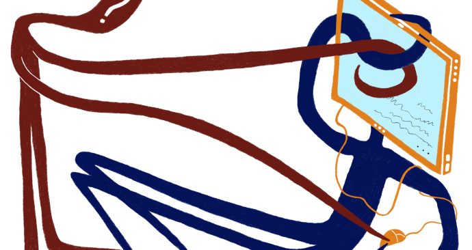 chatgpt beeldscherm pc computer robot antwoorden_stock_sonja schravesande