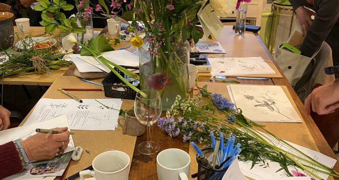 Botanical Drawing sep 24 SG