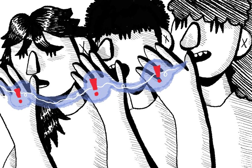 geneeskundestudent_huisarts_kralingen_schaamte_medestudents_praktijk_roddelen_strooisel_illu2025_eva gombar-krishnan