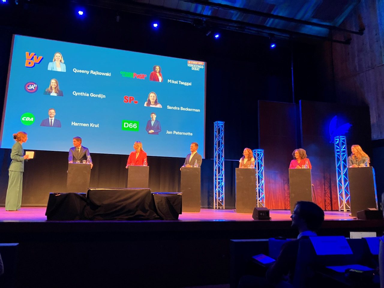 studenten verkiezingen debat